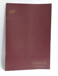 (1726-D4) LIBRO DIARIO T/F 17X26 40PAG 4COL - CARPETAS Y LIBROS COMERCIALES - LIBROS COMERCIALES