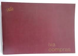(2295-CH) LIBRO IVA COMPRAS T/F 19X26 29FOL. - CARPETAS Y LIBROS COMERCIALES - LIBROS COMERCIALES