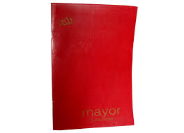 (1726-M2) LIBRO MAYOR T/F 17X26 19FOL. 2COL - CARPETAS Y LIBROS COMERCIALES - LIBROS COMERCIALES