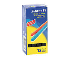 (1762X12) CRAYON IND.PELIKAN 762 X12 NEGRO - ESCRITURA - CRAYONES INDUSTRIALES