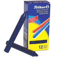 (1762XAZUL) CRAYON IND.PELIKAN 762 X12 AZUL - ESCRITURA - CRAYONES INDUSTRIALES