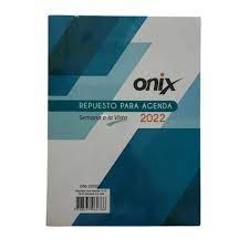 (23015.8) REP AGE ONIX DIARIA N8 - ARTICULOS DE OFICINA Y PAPELERIA - AGENDAS Y CALENDARIOS