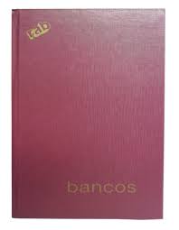 (2306) LIBRO BANCO T/D 1 MANO 19 X 26 - CARPETAS Y LIBROS COMERCIALES - LIBROS COMERCIALES