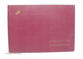 (2316-P) LIBRO PASAJEROS T/FLEXIBLE - CARPETAS Y LIBROS COMERCIALES - LIBROS COMERCIALES