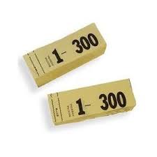 (298) TALONARIO NUMEROS 1-300 - ARTICULOS DE OFICINA Y PAPELERIA - TACOS/MEMOS STICK