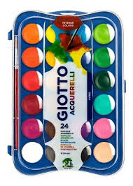 (352400) ACUARELA X  24 GIOTTO - ARTICULOS ESCOLARES - ACCESORIOS PARA MANUALIDADES