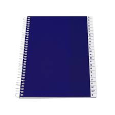 (40020) INDICE CUADERNO ESPIRAL 50HS - ARTICULOS DE OFICINA Y PAPELERIA - INDICES/SEPARADORES