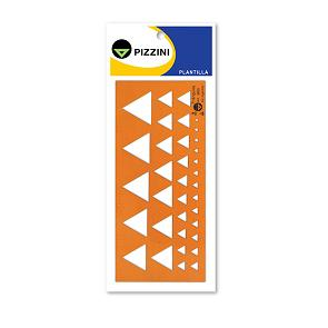 (5803) PLANTILLAS PIZZINI TRIANGULOS 5803 - DIBUJO TECNICO - ESCUADRAS / REGLAS / ACCESORIOS