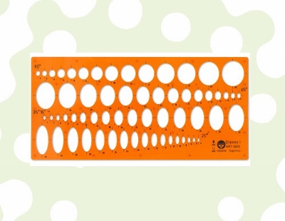 (5806) PLANTILLAS PIZZINI TEMPLATE 5806 - DIBUJO TECNICO - ESCUADRAS / REGLAS / ACCESORIOS
