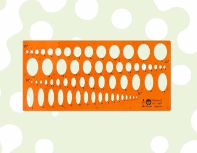 (5807) PLANTILLAS PIZZINI TEMPLATE-5807 - DIBUJO TECNICO - ESCUADRAS / REGLAS / ACCESORIOS