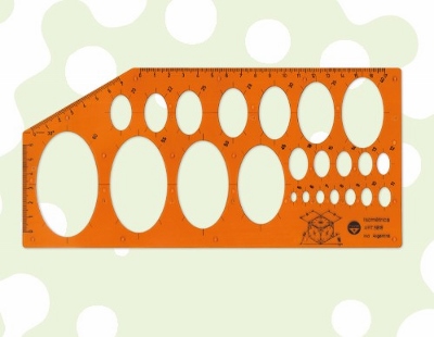 PLANTILLAS PIZZINI ISOMETRICA 5818, DIBUJO TECNICO