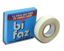 (6200) CINTA BIFAZ 12X10MTS VIGOR - ARTICULOS DE OFICINA Y PAPELERIA - CINTA ADHESIVA