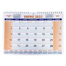 (AG-43) CALENDARIO ESPIRALADO A3 ORGANI - ARTICULOS DE OFICINA Y PAPELERIA - AGENDAS Y CALENDARIOS