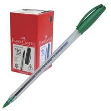 (BOLTRI50VR) BOLIGRAFO FABER  TRILUX X50 VERDE - ESCRITURA - BOLIGRAFOS