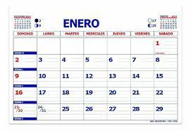 (CALEN10) CALENDARIO MENSUAL 7.5X10 CM - ARTICULOS DE OFICINA Y PAPELERIA - AGENDAS Y CALENDARIOS