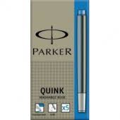 (CARTUPX5AZ) CARTUCHO PARKER AZUL LAV. X 5 - ESCRITURA - REPUESTOS PARA BOLIGRAFOS