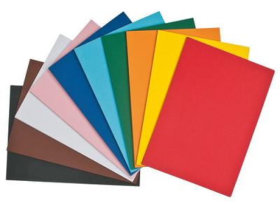 (CC) CARTULINA COLOR X 10 UNID - ARTICULOS ESCOLARES - ACCESORIOS PARA MANUALIDADES