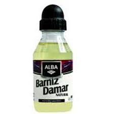 (EAB3733) BARNIZ ALBA CRISTAL (DAMAR) X100C - ARTISTICA - VARIOS ARTISTICA