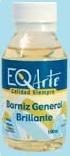 (EQARTE00) BARNIZ EQ BRILLANTE GENERAL X100 CC - ARTISTICA - VARIOS ARTISTICA
