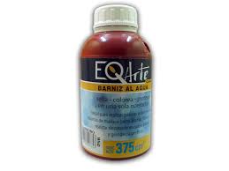 (EQARTE06) BARNIZ EQ AL AGUA COLOR TRAD.X375CC - ARTISTICA - VARIOS ARTISTICA