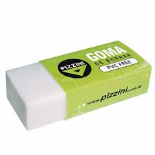 (GT44) GOMA ESC.PIZZINI TECNICA BLANCA - ARTICULOS ESCOLARES - GOMAS