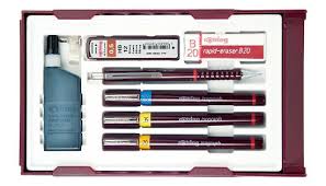 (MOTRING) MICROFIBRA ROTRING SET - DIBUJO TECNICO - MICROFIBRAS