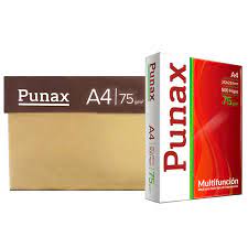 (RP47510) RESMA PUNAX 75GRS A4 X CAJA - RESMAS / FORMULARIOS / ETIQUETAS - RES