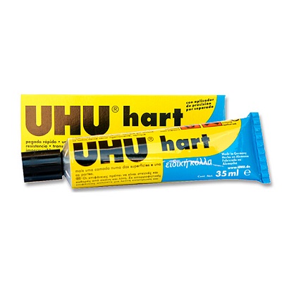 (UHUHART) ADHESIVO UHU HART X 35 ML - ARTICULOS DE OFICINA Y PAPELERIA - ADHESIVOS DE CONTACTO