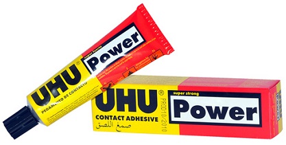 (UUHART) ADHESIVO UHU POWER 50 ML - ARTICULOS DE OFICINA Y PAPELERIA - ADHESIVOS DE CONTACTO
